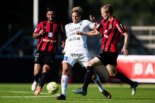 Sirius Oscar Pehrsson och Brommapojkarnas Tim Söderström