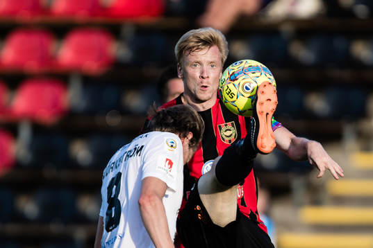 Brommapojkarnas Gustav Sandberg Magnusson och Sirius Tim
