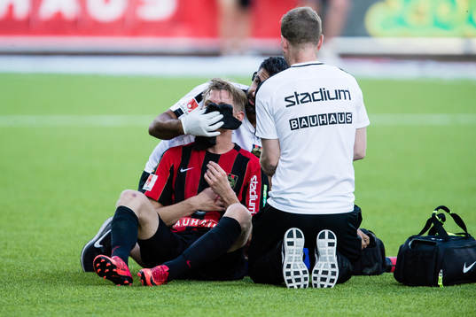 Brommapojkarnas Fritiof Björken har skadat sig
