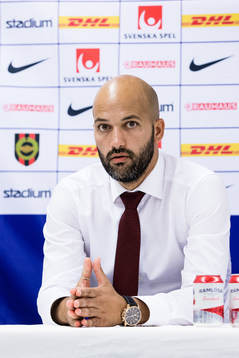 Brommapojkarnas tränare Luis Pimenta
