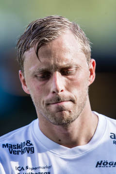 Sirius Christer Gustafsson innan fotbollsmatchen i