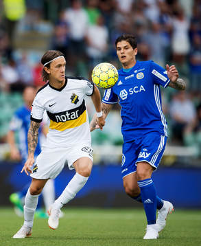 s Kristoffer Olsson och Sundsvalls David Batanero