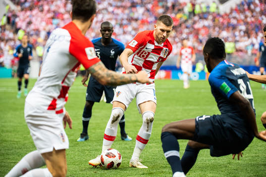Ante Rebic of Croatia