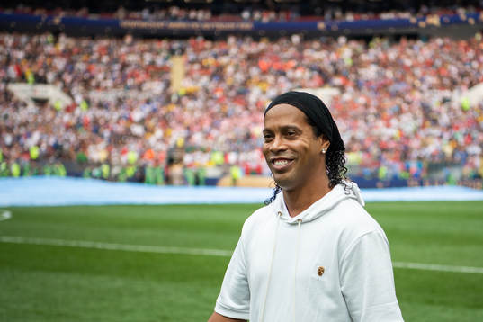 Ronaldinho of Brazil prior to the FIFA World Cup final