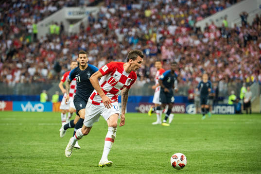 Mario Mandzukic of Croatia