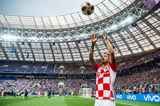 Sime Vrsaljko of Croatia