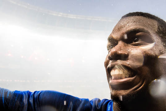 Paul Pogba of France celebrate