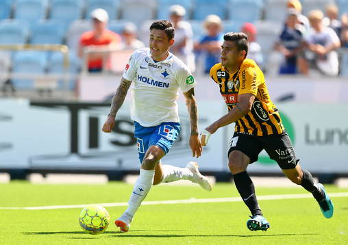 Norrköpings David Moberg Karlsson och Häckens Paulinho