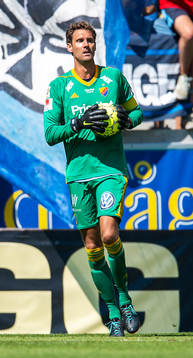 Djurgårdens målvakt Andreas Isaksson