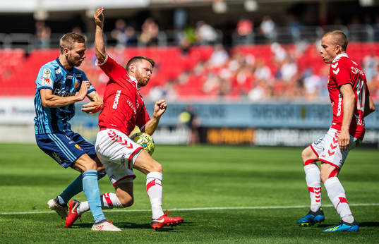 Kalmars Måns Söderqvist och Tobias Eriksson samt