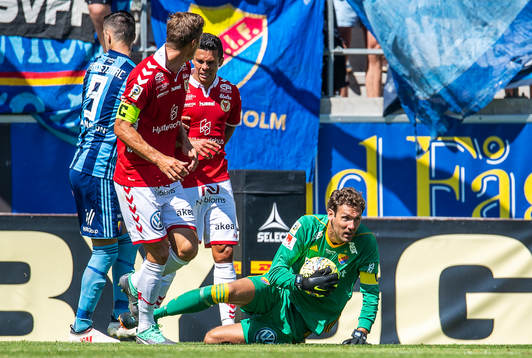 Djurgårdens målvakt Andreas Isaksson