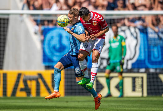 Kalmars Romário Pereira Sipião och Djurgårdens Fredrik