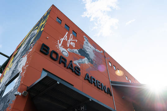Exteriör på Borås arena