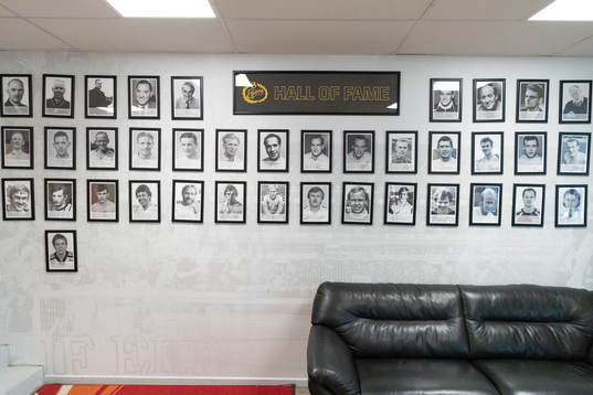 Elfsborgs vägg med Hall of Fame
