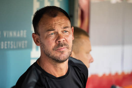 Hammarbys tränare assisterande tränare Joachim Björklund