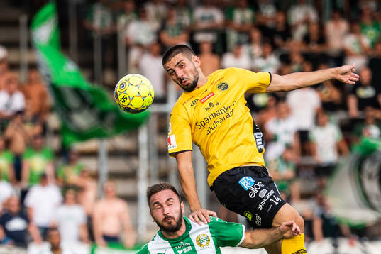 Elfsborgs Ibrahim Dresevic och Hammarbys Muamer Tankovic
