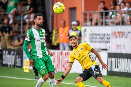Hammarbys Imad Khalili och Elfsborgs Rami Kaib