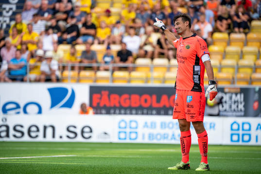 Elfsborgs målvakt Kevin Stuhr Ellegaard