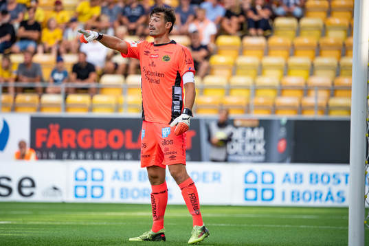 Elfsborgs målvakt Kevin Stuhr Ellegaard