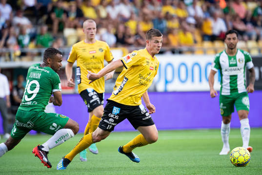 Elfsborgs Simon Olsson och Hammarbys Serge-Junior
