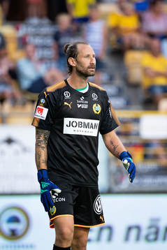 Hammarbys målvakt Johan Wiland