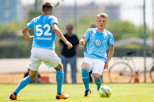 Malmö FFs Johan Rapp och Amel Crnalic