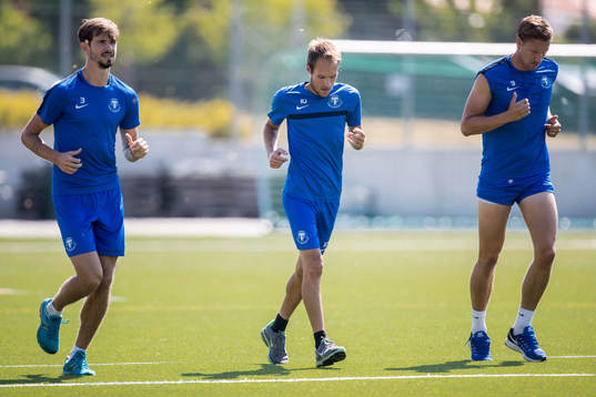 Trelleborgs Sebastian Ohlsson, Zoran Jovanovic och Marcus