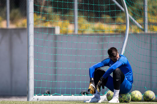 Trelleborgs målvakt Marko Johansson
