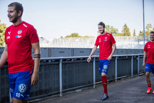 Helsingborgs Darijan Bojanic och Rasmus Jönsson