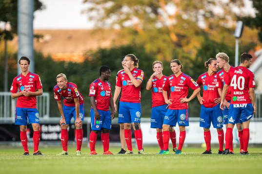 Helsingborgs spelare uppställda