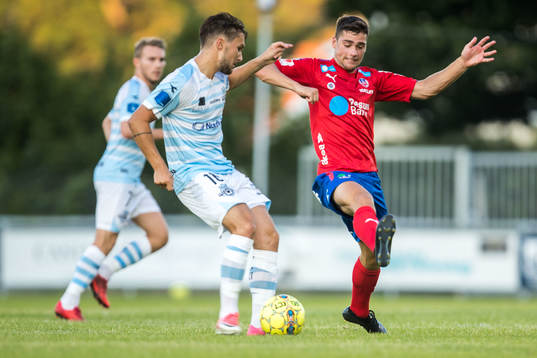 Helsingørs Christian Köhler och Helsingborgs Mattias