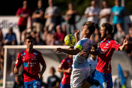 Helsingørs Martin Fisch och Helsingborgs Rasmus Jönsson