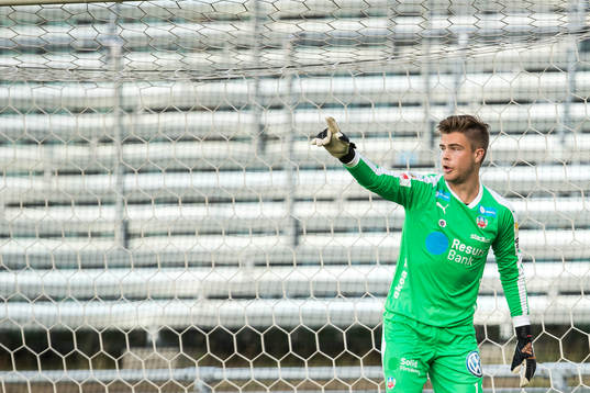 Helsingborgs målvakt Robin Streifert