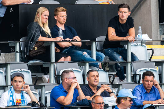 Anders Christiansen and Marcus Antonsson of Malmö FF (top)
