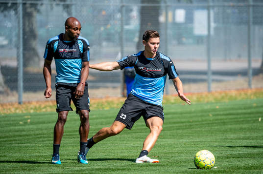 Fouad Bachirou och Marcus Antonsson