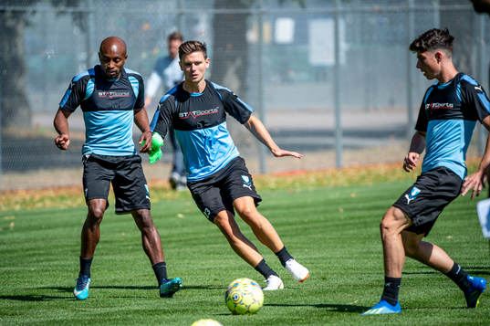 Fouad Bachirou och Marcus Antonsson