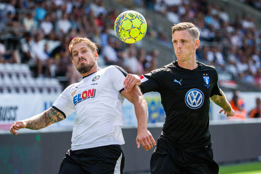 Örebros Daniel Björnkvist och Malmö FFs Sören Rieks