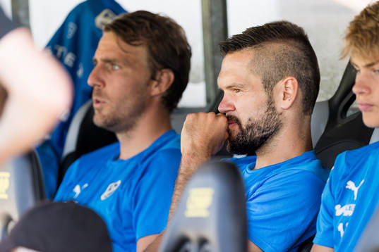 Halmstads Ivo Pekalski på bänken