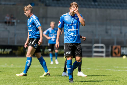 Halmstads Jesper Westerberg deppar