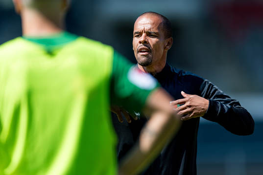 Varbergs assisterande tränare Paul Olausson