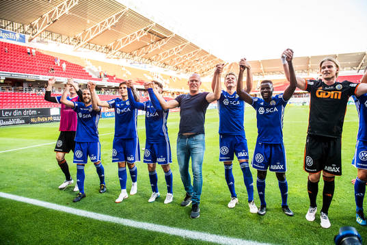 Sundsvallspelarna jublar