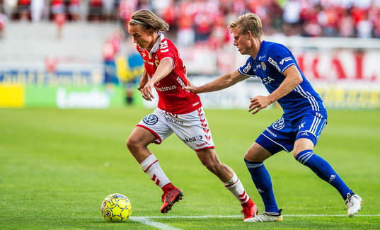 Kalmars Isak Magnusson och Sundsvalls Carlos Garcia