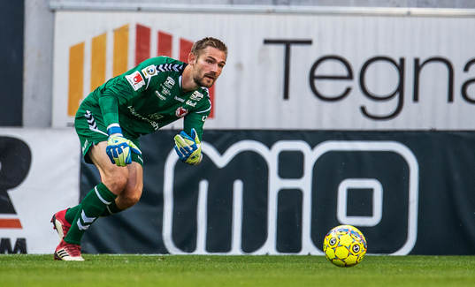 Kalmars målvakt Lucas Hägg-Johansson