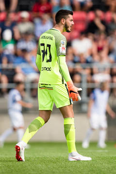 Trelleborgs målvakt Marko Johansson deppar