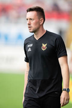 Östersunds tränare Ian Burchnall