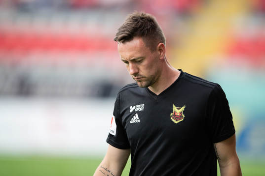 Östersunds tränare Ian Burchnall