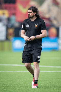Östersunds assisterande tränare Brian Wake