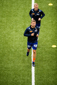 Oddbjørn Lie and Torbjørn Agdestein of Aalesund