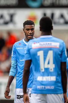 Akinbola Akinyemi and Akinsola Akinyemi of Sandnes Ulf