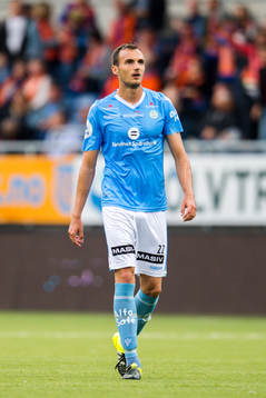 Jasmin Bogdanovic of Sandnes Ulf looks dejected